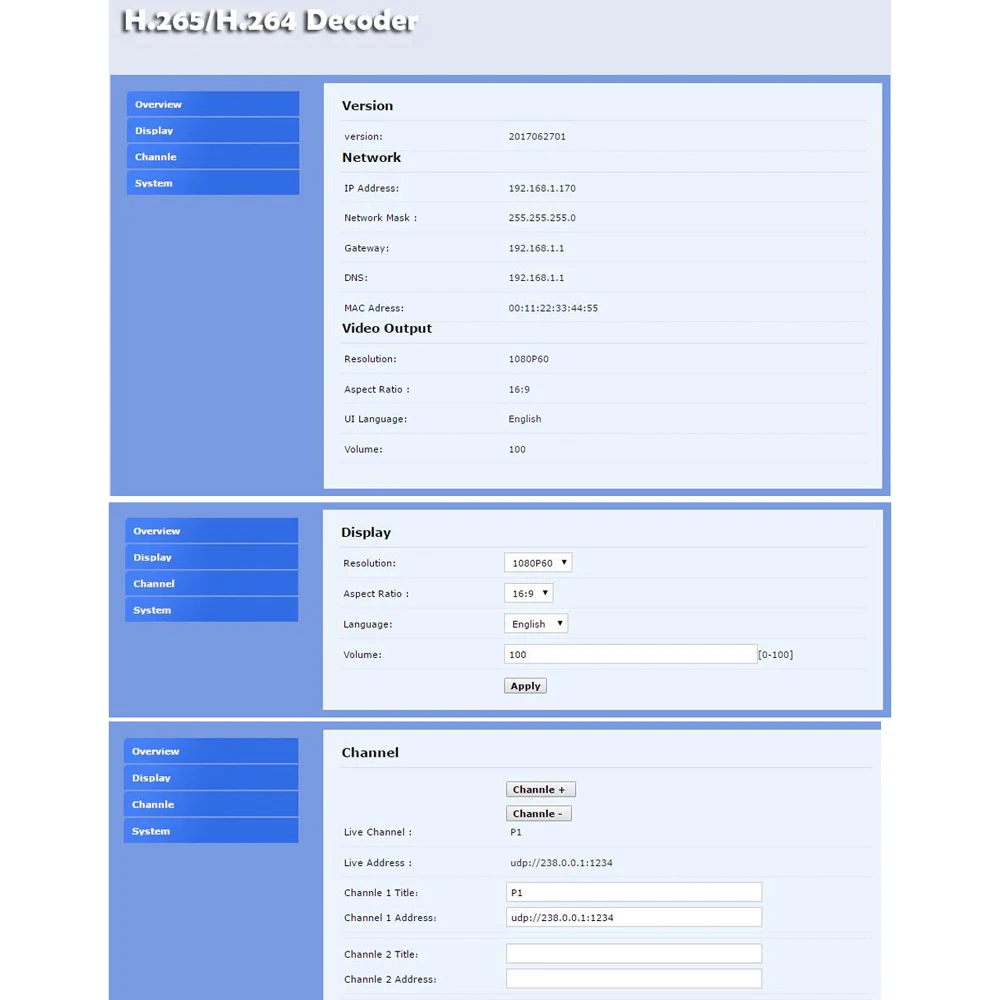 ISEEVY H.265 H.264 4K видео декодер IPTV декодер с HDMI CVBS выход для декодирования сетевого потока поддержка RTMP RTSP UDP HTTP