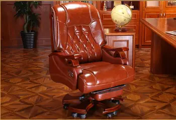 Leather boss chair massage reclining office chair home computer chair swivel chair leather chair. replica fritz hansen swan chair leather
