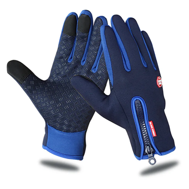 KITTOP Waterproof Cycling Gloves Full Finger Touch Screen Men Women