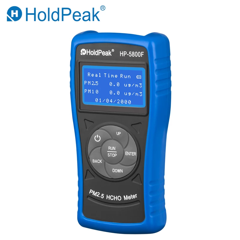 HoldPeak HP 5800F цифровой HCHO PM2.5/10 детектор Крытый Открытый тестер качества воздуха