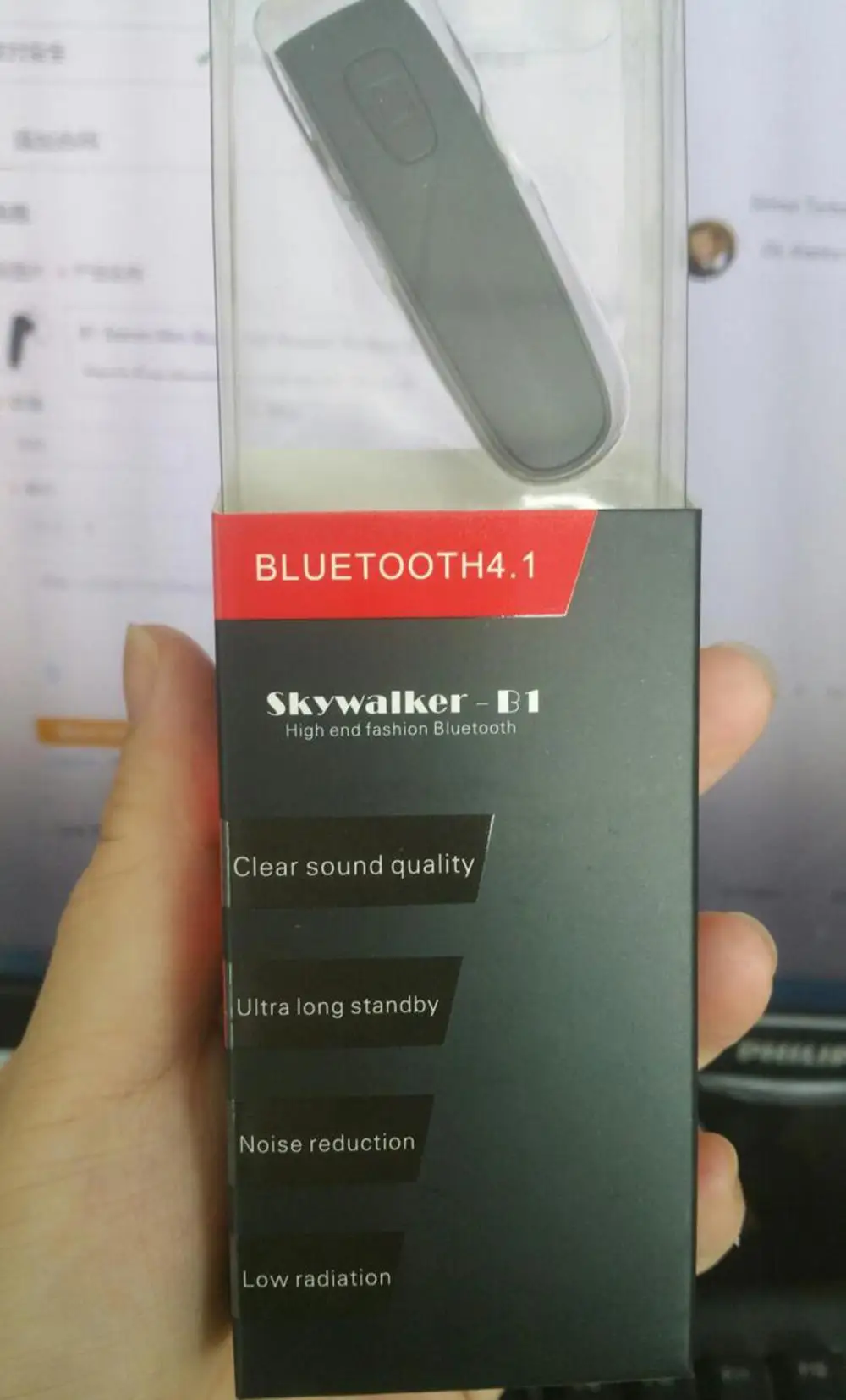 B1 синий зуб гарнитуры мини беспроводной Auriculares наушники V4.0 HD микрофон громкой