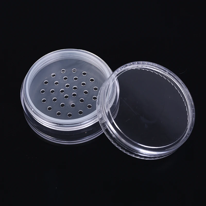 20g Plastic Loose Powder Jar with Sifter Empty Cosmetic ...