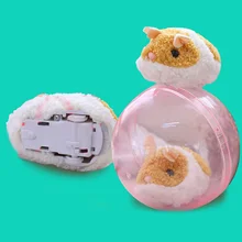 Прокатный мяч милый хомяк электрическая игрушка Интерактивная развлекательная с функцией ходьбы Детская интеллектуальная игрушка подарок на день рождения