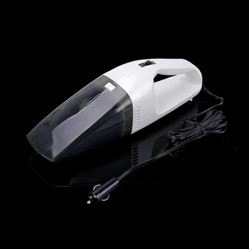 

12V vacuum cleaner car multi-function wet and dry dual-use car handheld mini vacuum cleaner high power white XL-124