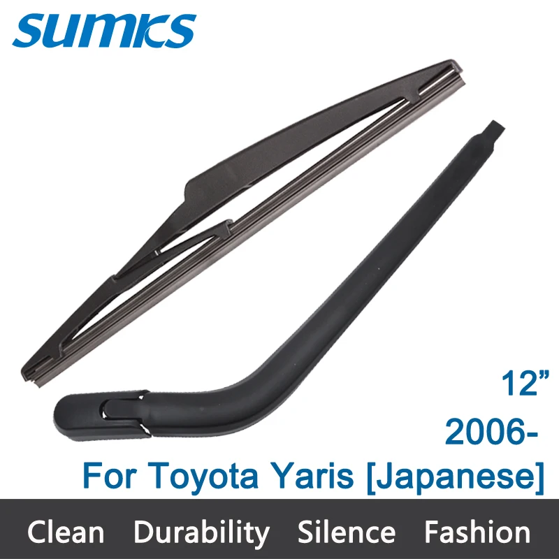 New Rear Window Windshield Wiper Arm and Blade For Toyota Yaris