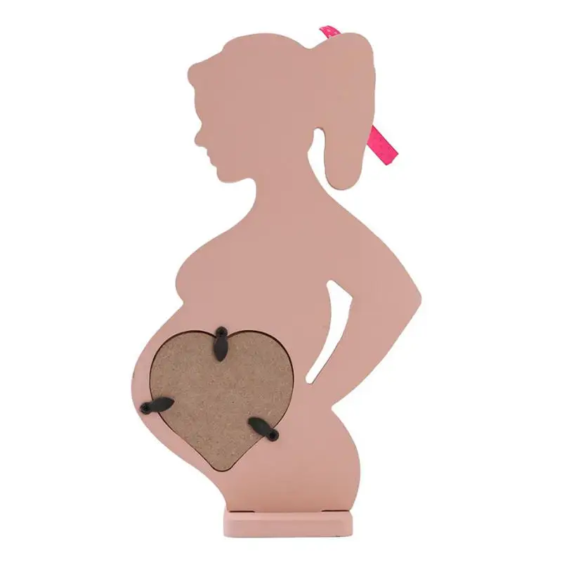 Свадебный Деревянный Фоторамка для беременных женщин украшение дома тело реквизит декор стола Новое поступление