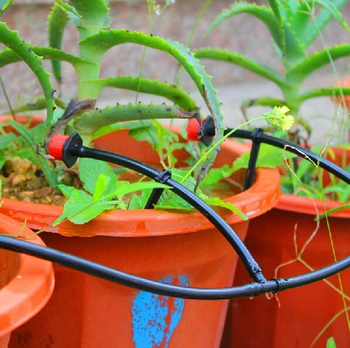 

5m hose with nozzles Drip Irrigation System Micro Drip Irrigation System emitters hose with drippers