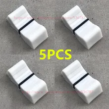 5 шт. белый цвет слайдер фейдер ручки заменить для Аллен& хит XONE 1D 2D 3D 4D 32 62 464 S2