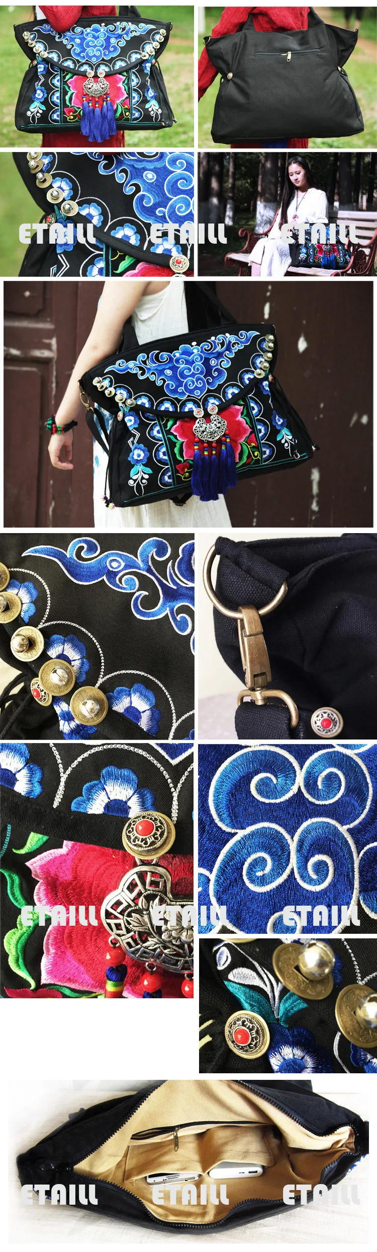 hippie ethnic tote