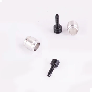 

MUQZI Bike Hydraulic Disc Brake Hose Pressing Ring T Needle Copper Cycling Oil Tube Pipe Hose Pressing Ring+T Needle Copper
