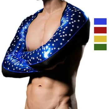 

lingerie sexy hot erotic sexy men underwear Men Sexy Artificial Leather Star Print Mesh Lingerie Soft shawl Underwear#3G