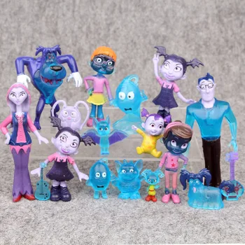 

17pcs/lot 3-12cm Vampirina action figure collectible model toys for girls