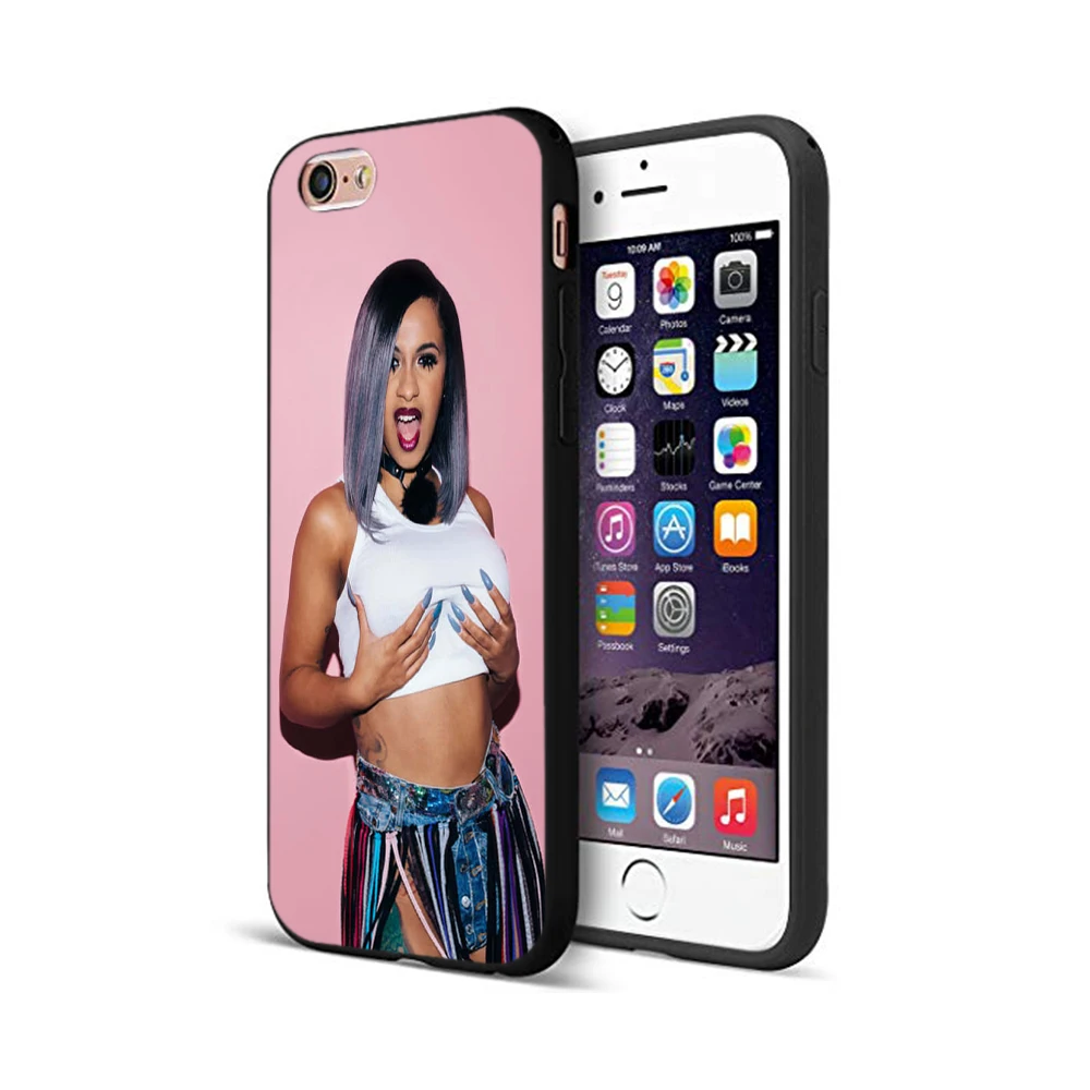 Черный чехол из ТПУ для iphone 5 5s se 6 6s 7 8 plus x 10 силиконовый XR XS 11 pro MAX с забавной