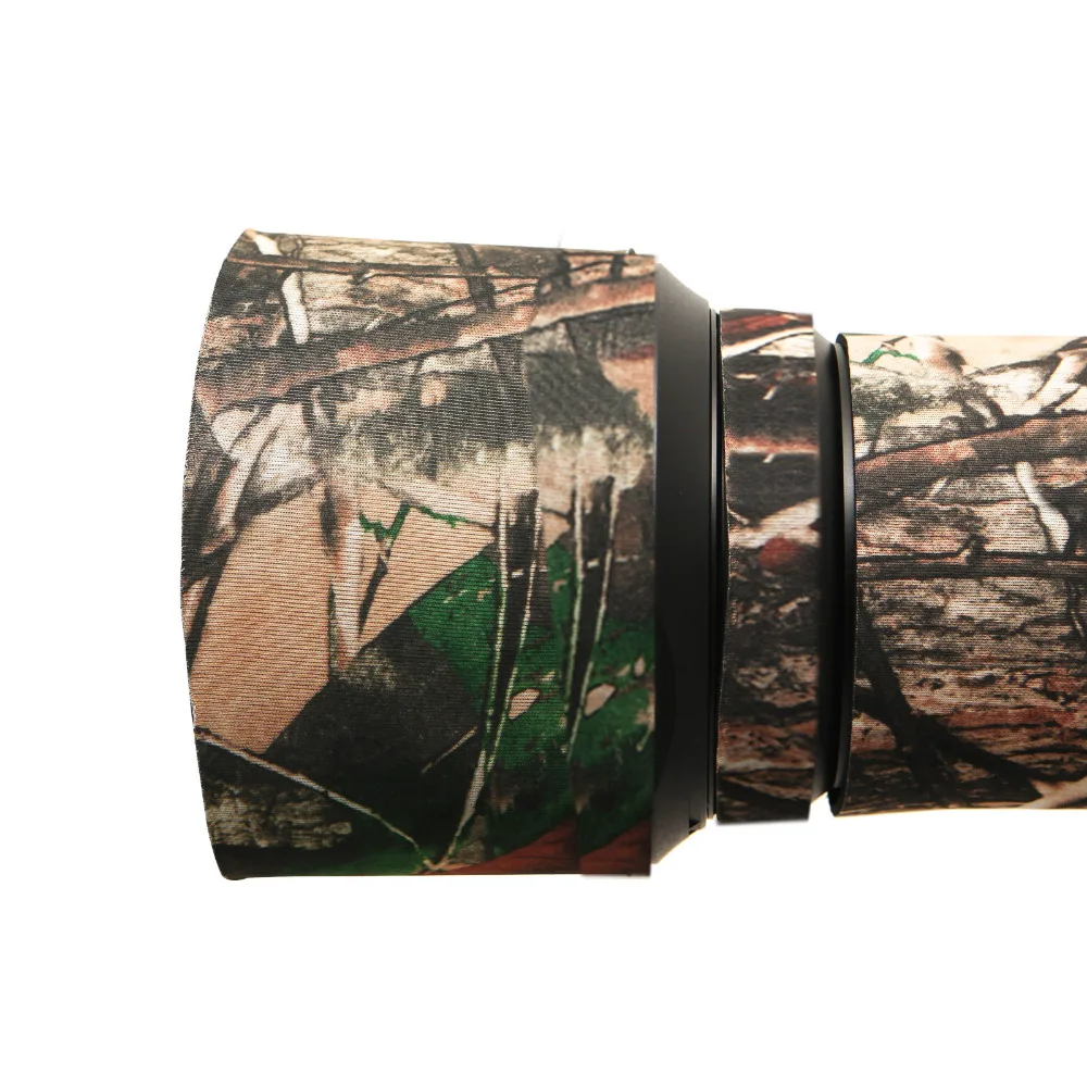 Rubber Camera Lens Coat Camouflage Lens Camo Protection Cover Guns Clothing For Nikon 200-500mm F5.6 VR Covers (7)