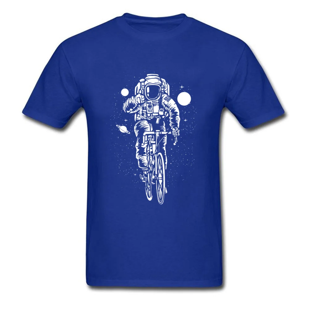 Милая Мужская забавная черная футболка с принтом «большой палец» и «астронавт», новинка, футболки с рисунком космонавта - Цвет: Синий