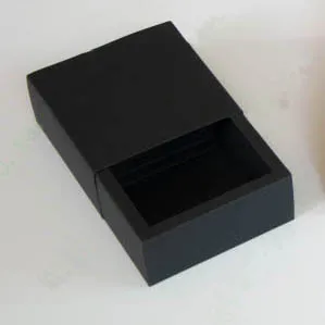 

inner size10*10*5CM Black Drawer kraft paper gift box/ food biscuit cooky paper box/bread Cake paper box 100piece\lot