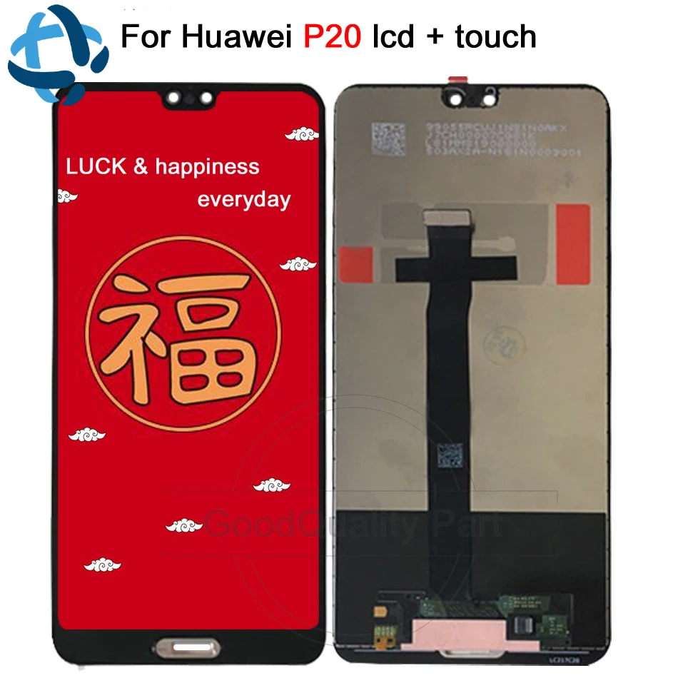 5.8для Huawei P20 ЖК-дисплей кодирующий преобразователь сенсорного экрана в сборе