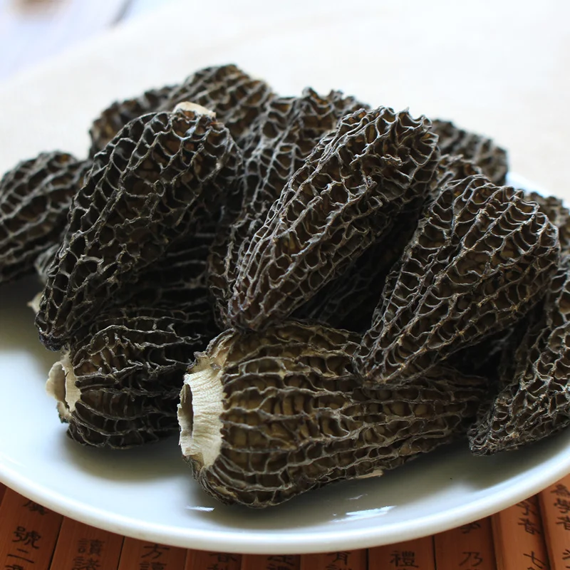 Сушеные грибы Morchella Morel Свежие высококачественные лакомства|Блестки для тела| |
