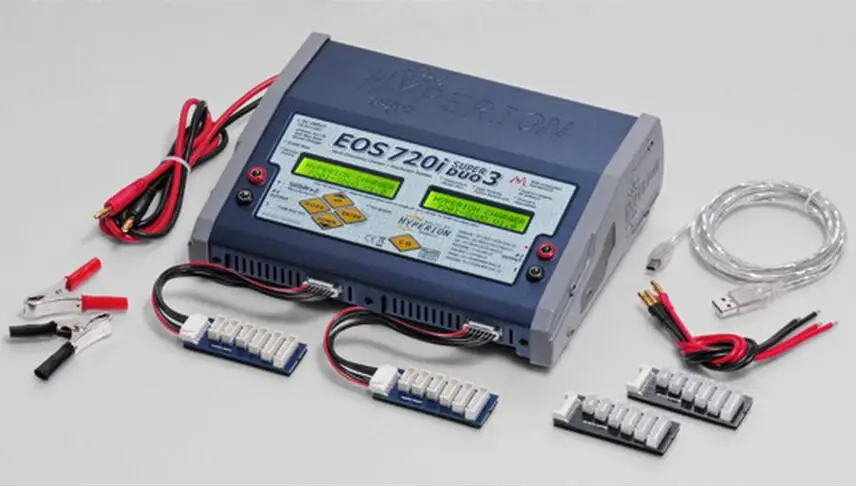 

HYPERION EOS720I NET3 AC/DC BALANCE CHARGER 7S 16N STORE MODE
