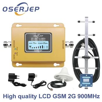 

LCD display GSM 900Mhz UMTS 2G/3Gcelular MOBILE PHONE Signal Repeater booster,900MHz amplifier + Yagi /Ceiling Antenna