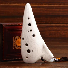 12 Holes Ocarina Alto C Key AC Ocarina Flute Legend of Zelda Ocarina Crack shape 12 Hole alto C Ocarina Folk Music Instrument