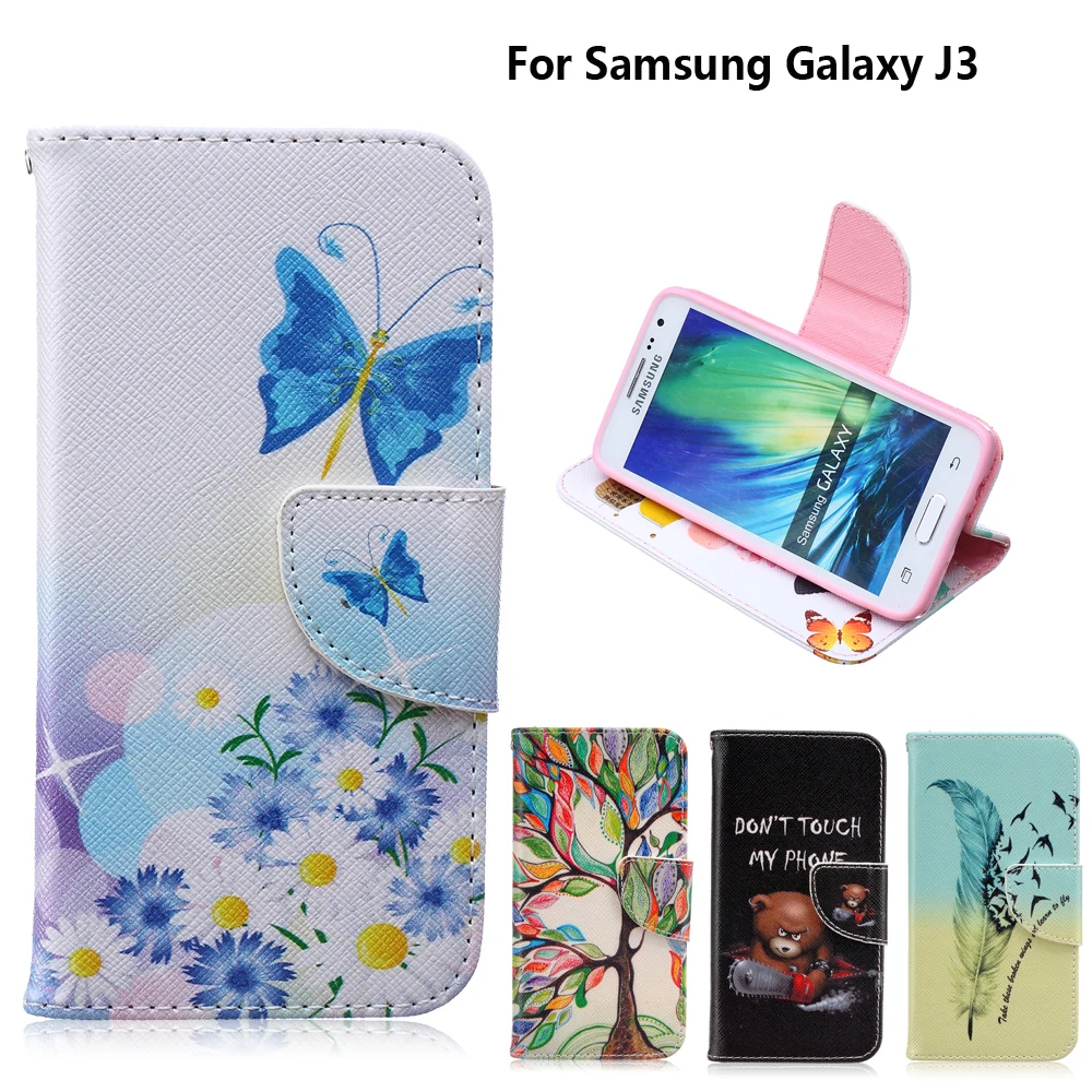 

Case for coque Samsung Galaxy J3 2016 Case J320 J320F SM-J320 for fundas Samsung Galaxy J3 Cover Case J3 J300 +Stand Card Holder