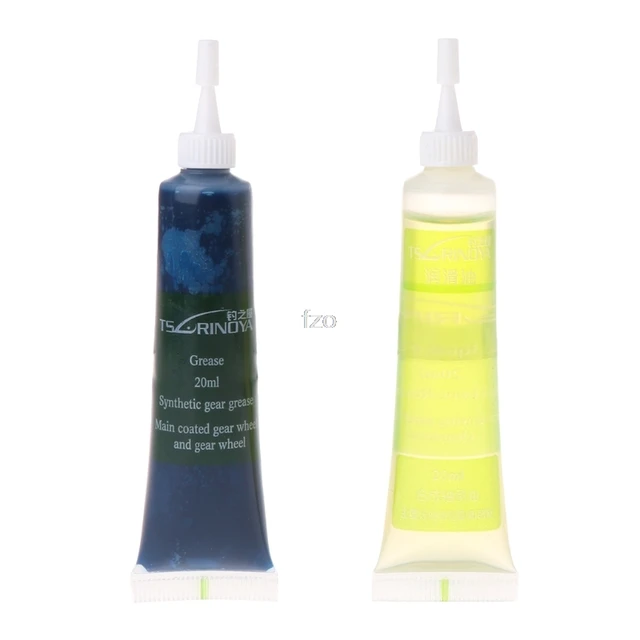 US $3.44 New1 Set 20ml Fishing Reel Lubrication Oil&Grease Lubricating Bearing Maintainence