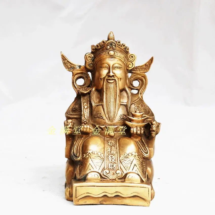 

Bronze copper home decoration crafts decoration mammographies sit bf buddha lucky Factory Copper Feng Shui crafts