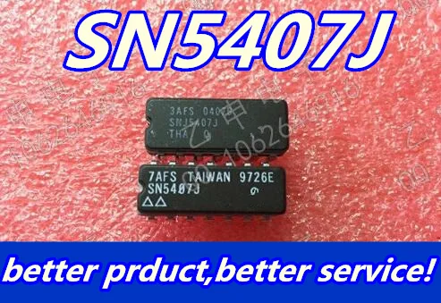 Бесплатная доставка 10 шт./лот SN5407J SN5407 CDIP-14 хорошее качество | Электроника
