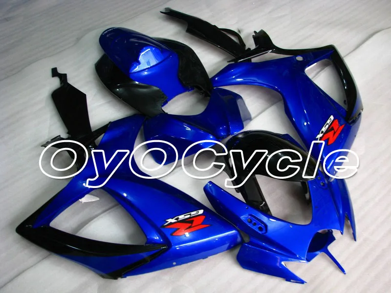 

For 06-07 Suzuki GSXR600 GSXR750 K6 K7 GSXR 600 750 Injection Motorcycle ABS Fairing Bodywork Kit 2006 2007 Black Blue