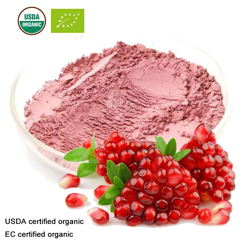 USDA и EC сертифицированный органический гранатовый сок порошок|Товары для