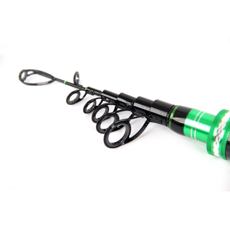 TopLine Tackle new carbon fiber glass telescopic fishing rod baitcasting combo carp spinning feeder hard lure fishing rods