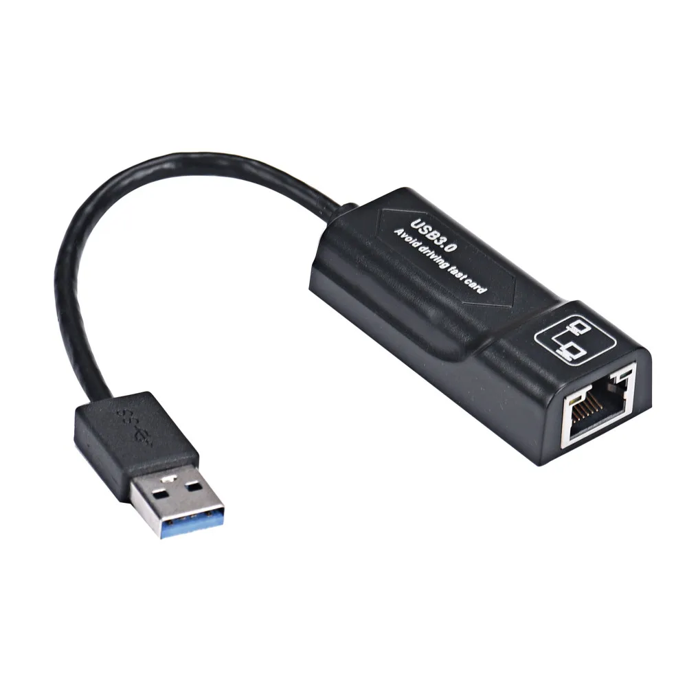USB 3.0 10/100/1000Mbps Gigabit RJ45 External Network Card LAN