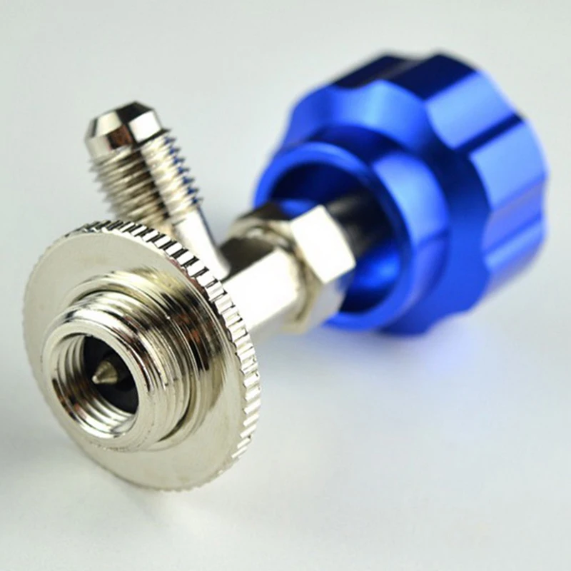 

1/4'' SAE For Car Air Conditioning A/C System R12 R22 R600a High Quality Refrigerant Bottle Opener Can Tap Dispensing Valve M12