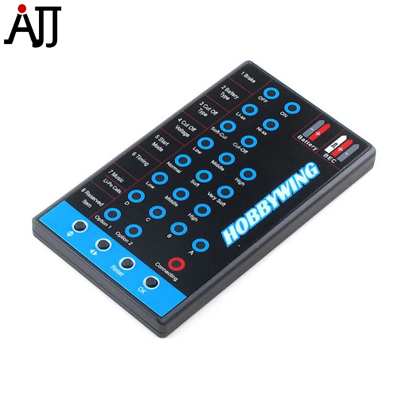 Hobbywing Carta Di Programma Per Aircraft Elicottero Esc