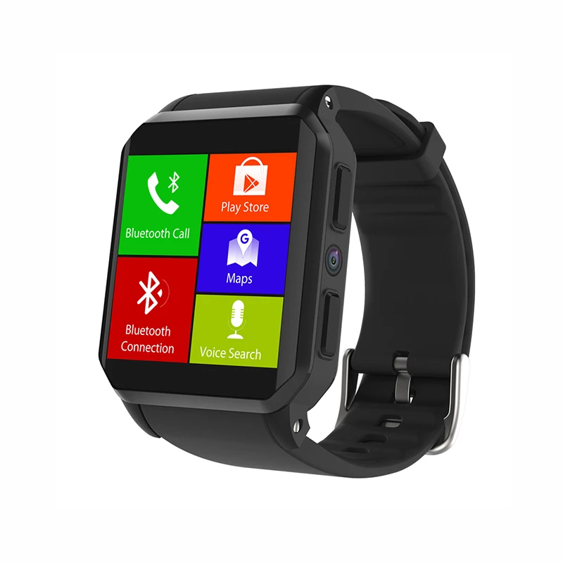 newstyle KW06 Smart Watch 1.54 Inch MTK6580 Quad Core 1.3GHZ Android 5.1 3G Smart Watch 460mAh 0.3 Mega Pixel Heart Rate Monitor