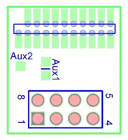 10 шт DCC 21pin to 8pin адаптер/конвертер. Для locos с 21 контактный розетки для того чтобы