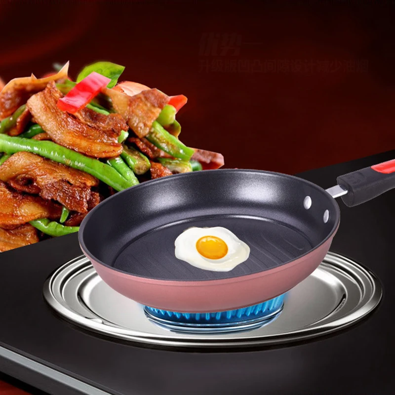 28cm Non stick Fried Fry Pan Pan No Smoke Steak Egg Frying Pan