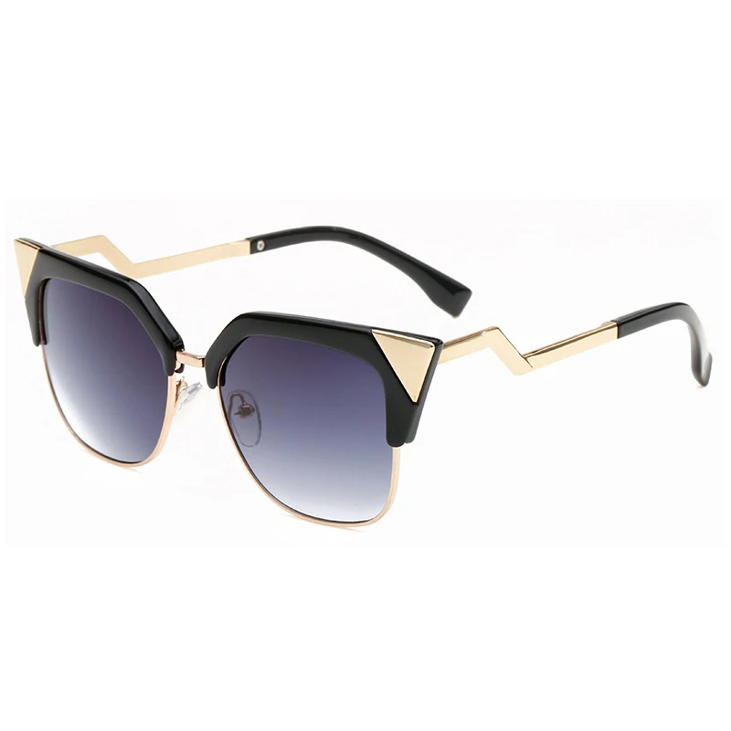 

2017 Fashion Cat Eye Sunglasses Women Newest Fashion Sunglasses Brand Personality Retro High Quality Sunglasses