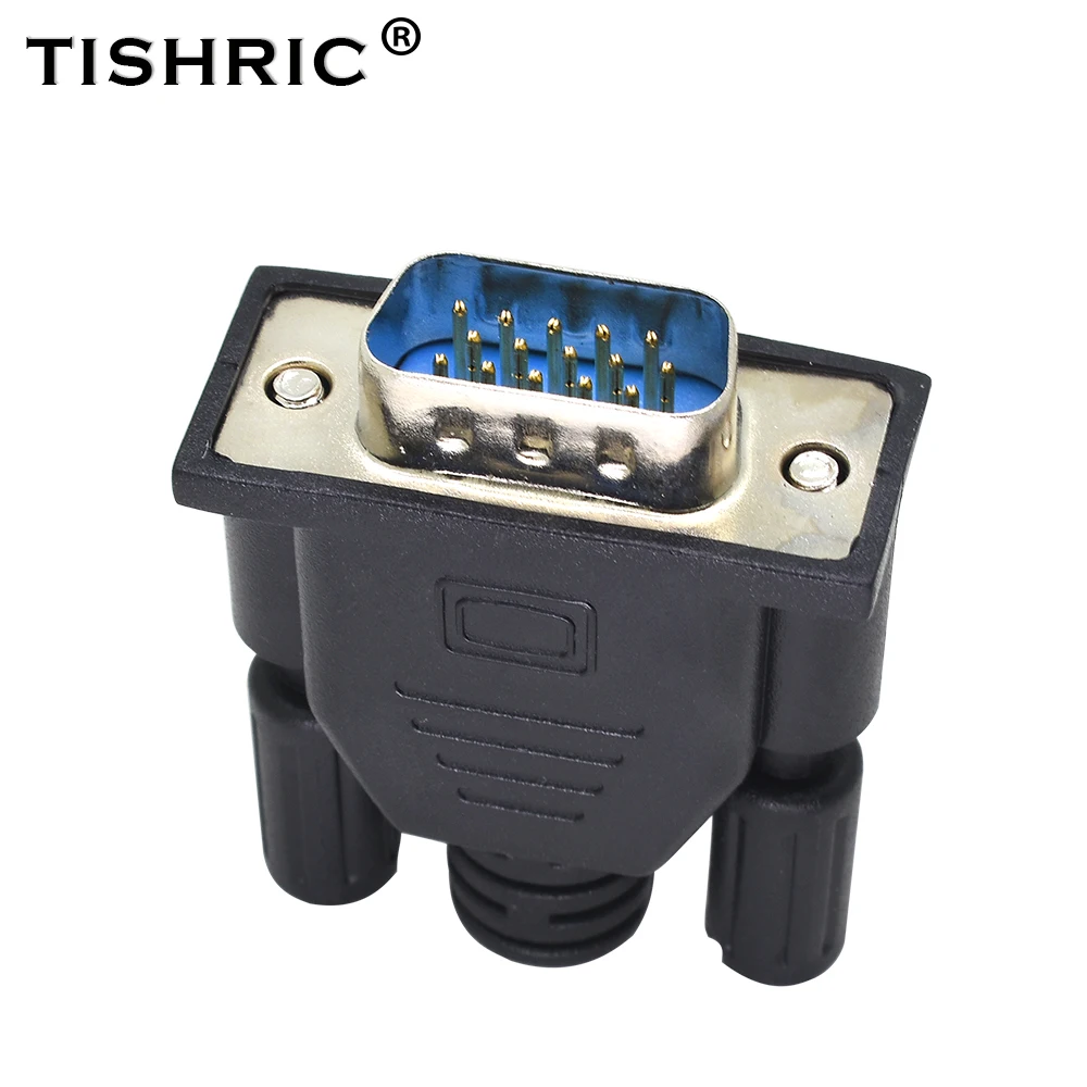 TISHRIC 2018 HDMI VGA Dummy Plug Virtual Display Adapter Emulator DDC Edid Support 1920x1080P Video Card BTC Mining Miner