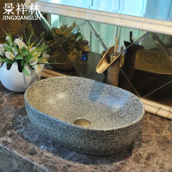 

Oval rectangle Small art basin wash mdash . black small