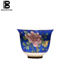 2 шт./лот Цзиндэчжэнь Керамика фарфор Чай Чашки дома Винтаж Посуда для напитков офисные кунг-фу Чай набор Малый ради Чаши пуэр Зелёный чай чашки