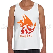 Новая мода Мега огонь Дизайн Безрукавки для женщин Для мужчин dinosaul огонь печатных Летняя майка Повседневное фуфайка