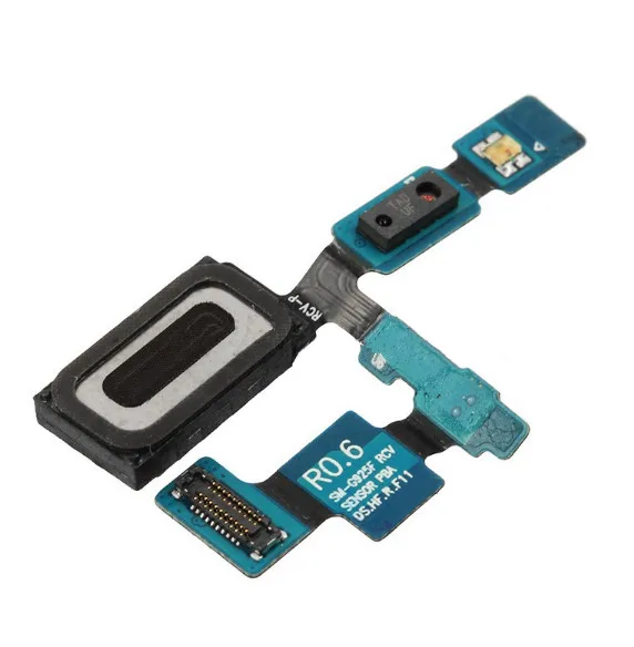 Высокое качество гибкий кабель для samsung G925F Galaxy S6 край сотовый телефон (с датчиком приближения, динамик, с компонентами) Замена