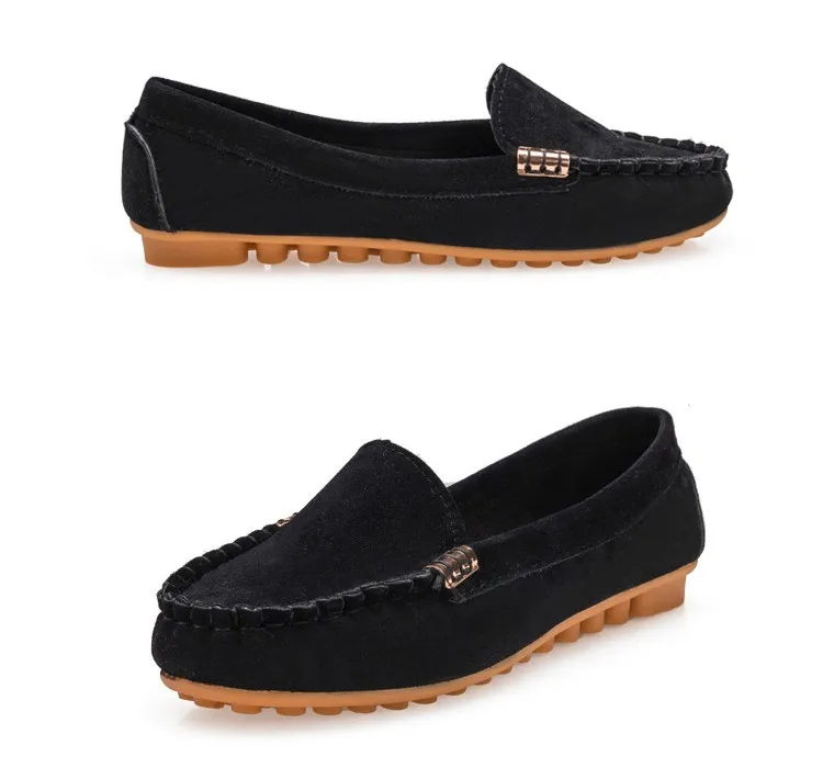 Hot Sale 2016 Summer Woman Flats New Fashion Pure Color Wild Concise Flat Casual Shoes Round Toe Comfortable Female Shoes DT81 (13)