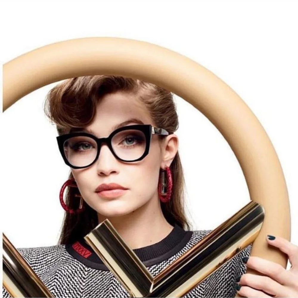 

2018 High Quality Progressive Reading Glasses women Bifocal Lens Reader Multi-focal cat Frame Presbyopia Anti-fatigue FML