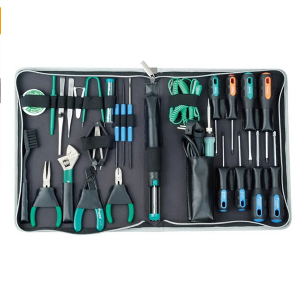 

factory outlet Brand ProsKit PK-2088B PC Service Kit (220V/Metric), Computer Tool Kit, Repair Kit, Hand Tools PC Repair Tools