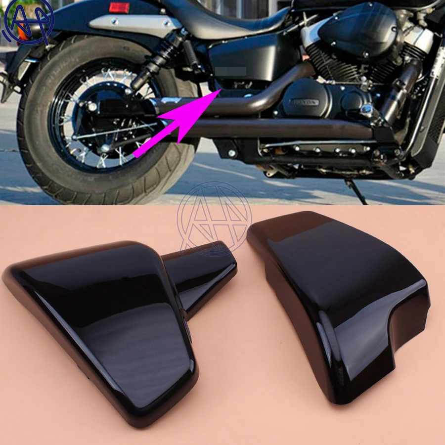 Battery Side Fairing Covers For Honda Shadow VT600 VLX 600 STEED 400 1988-1998