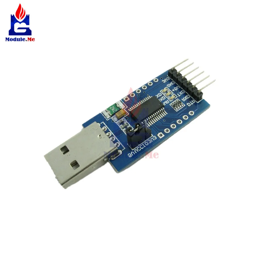 Модуль кабеля для скачивания 5 в 3 В FT232RL USB последовательного адаптера 232 Для Arduino