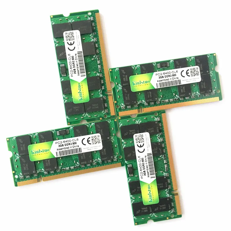 Новинка 2017 герметичная память SODIMM DDR2 667 МГц/800 МГц 2 Гб 1 ГБ для ноутбуков ОЗУ
